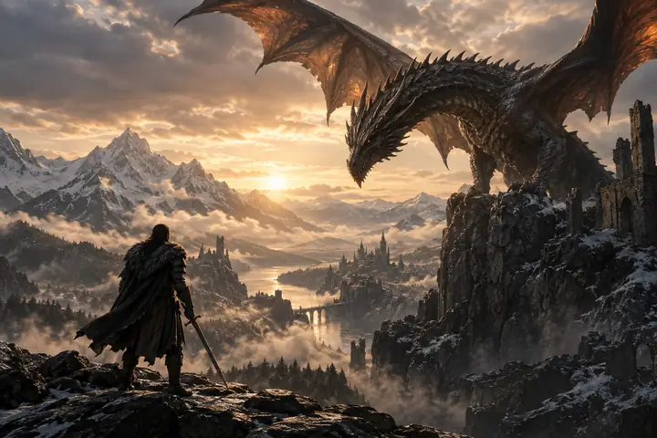 Dragon and warrior film