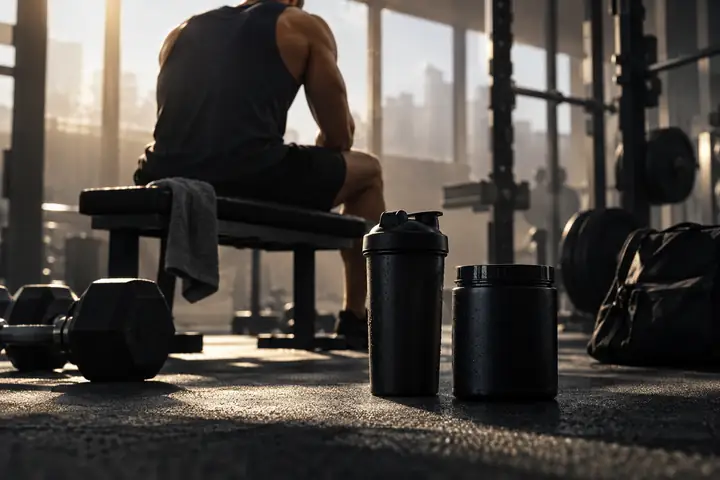 Gym creatine UGC video