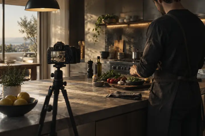 Tactile kitchen film