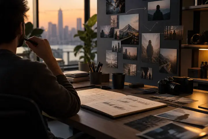 Turn an idea into a story workspace